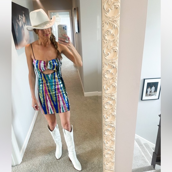 Sequin Dress - Picture 1 of 2